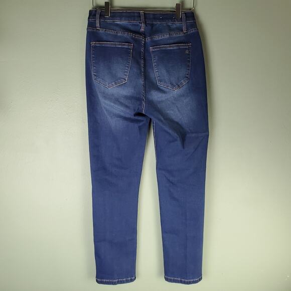 Lularoe Womens Blue High Rise Simply Comfortable Stretch Jeans Size 28 - Picture 2 of 6